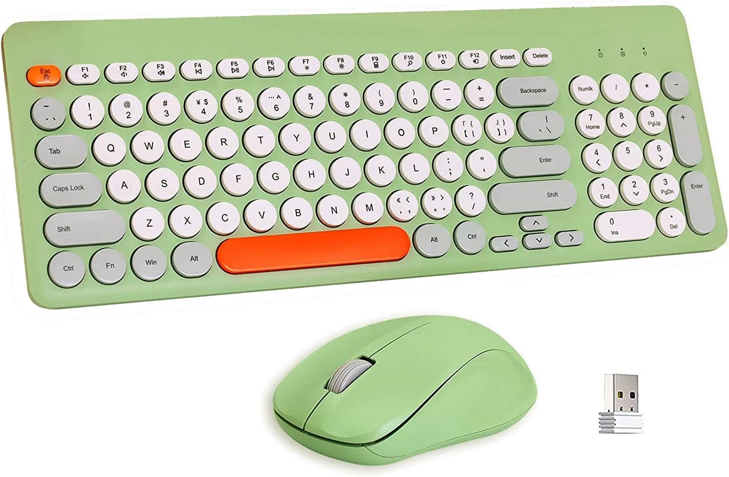 Wireless Keyboard and Mouse Combo for Comfortable Computing