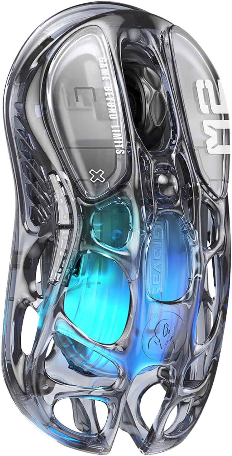 GravaStar Mercury M2 Wireless Gaming Mouse with 26000 DPI