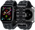 BINLUN Braided Paracord Apple Watch Band 49-38mm - Rugged Sport Style