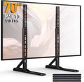 Universal TV Stand for 22-70 in TVs - Height Adjustable Table Top