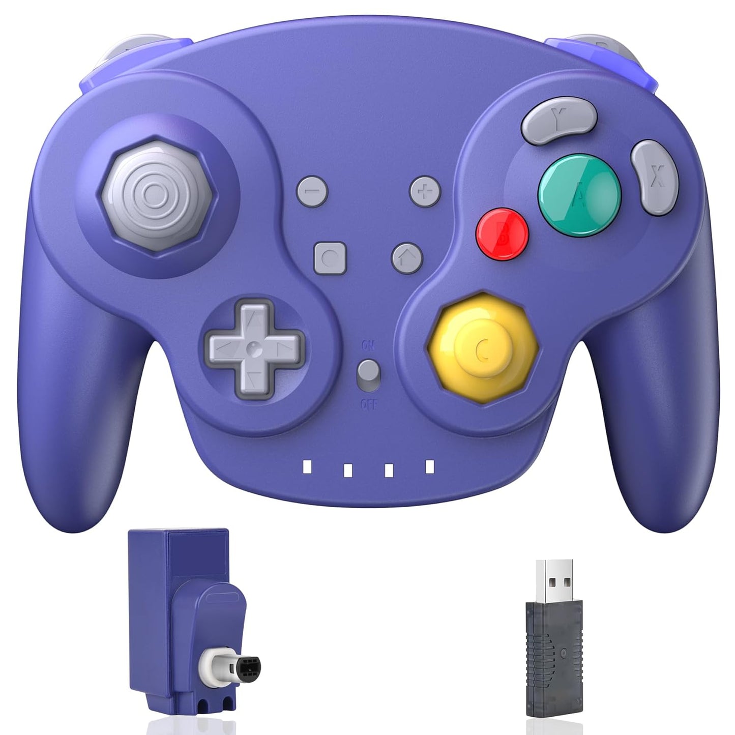 2.4 GHz Wireless GameCube Controller for Switch and PC Gaming