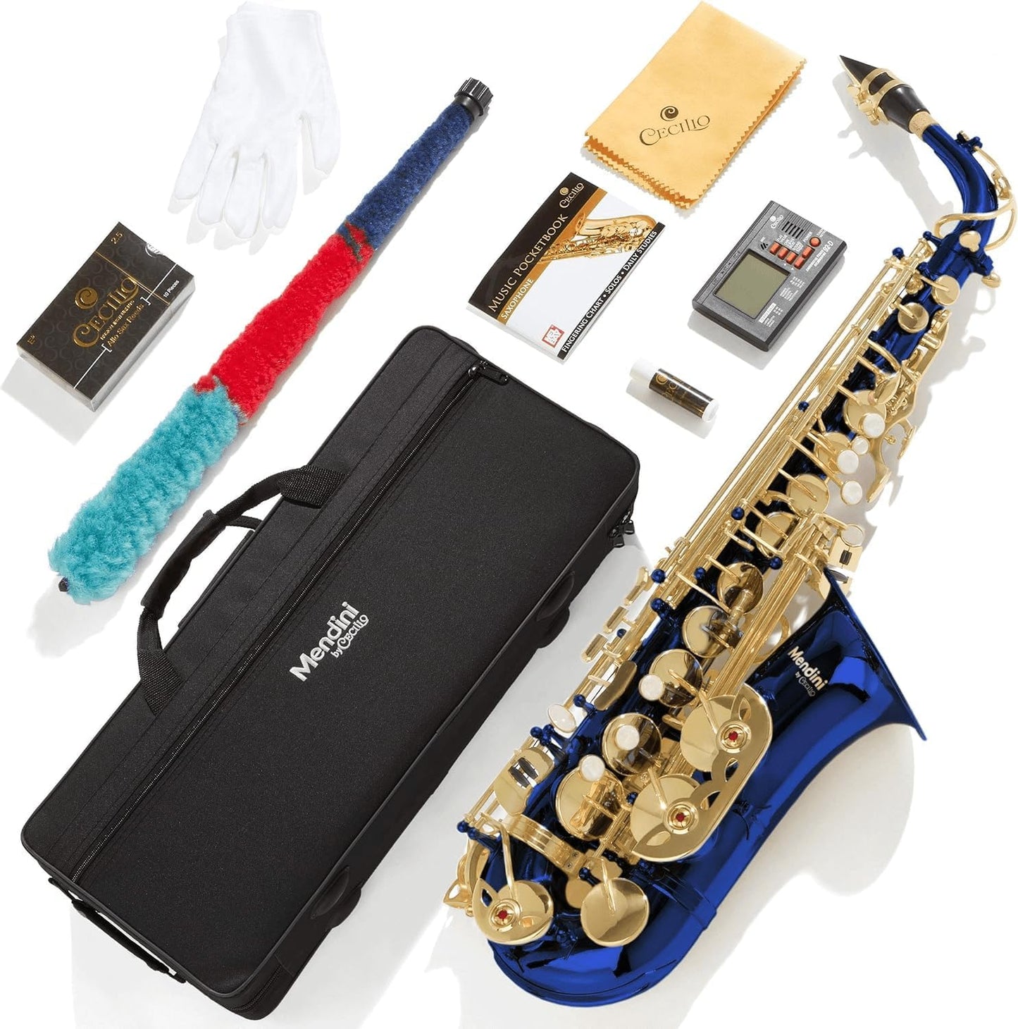 Mendini Alto Saxophone for Beginners with Accessories and Case