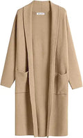 Caracilia Women's 2023 Fall Cardigan Sweater with Pockets