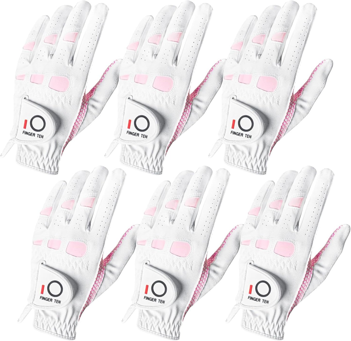 FINGER TEN Womens Golf Gloves for All Weather Performance