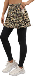 Skirted Leggings for Women - Athletic Skirt with Leggings