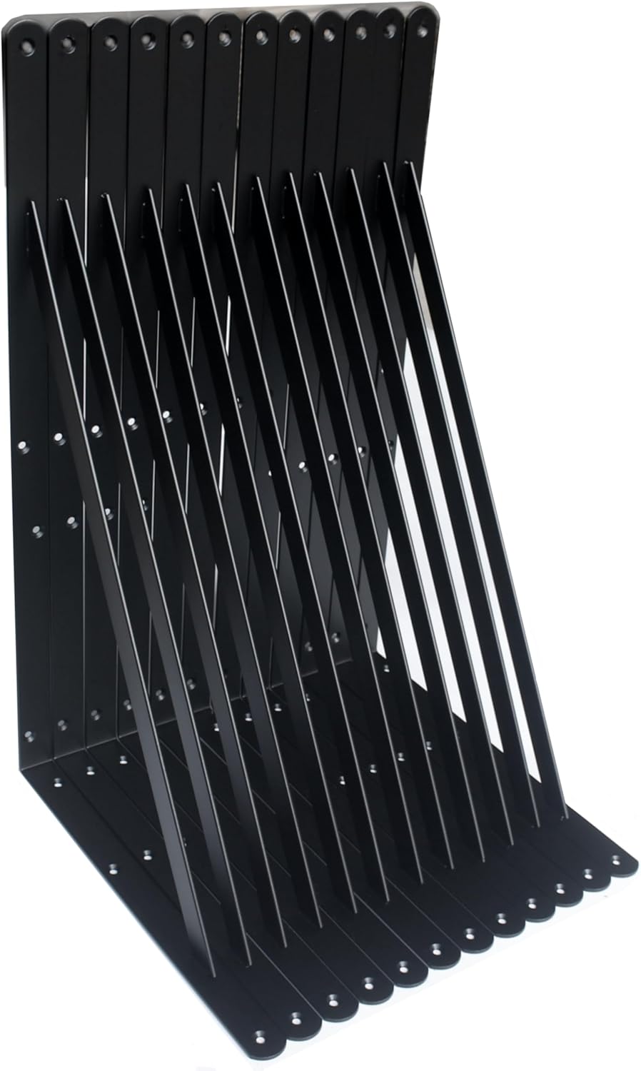 Heavy Duty Shelf Brackets 12 Pack for Sturdy Support and Style