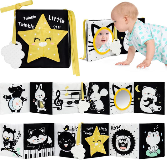 OKOOKO High Contrast Baby Book - Boost Baby's Development