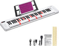 61 Key Electric Keyboard Piano with 200 Tone 200 Rhythm - Light-Up
