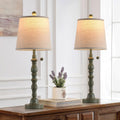 Terpsichore Table Lamps Set of 2 - Modern Farmhouse Bedside Lights