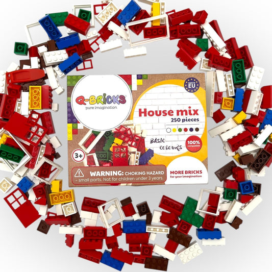 Q-Bricks: 250-Piece Classic Building Set for Endless Creativity