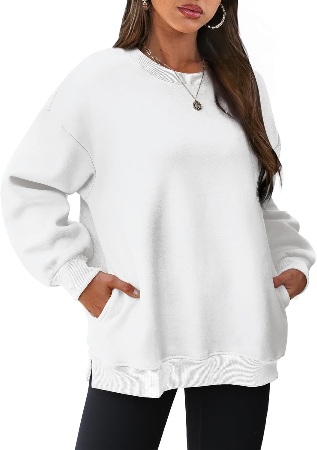 Oversized Sweatshirts for Women: Cozy Fleece Pullover Tops