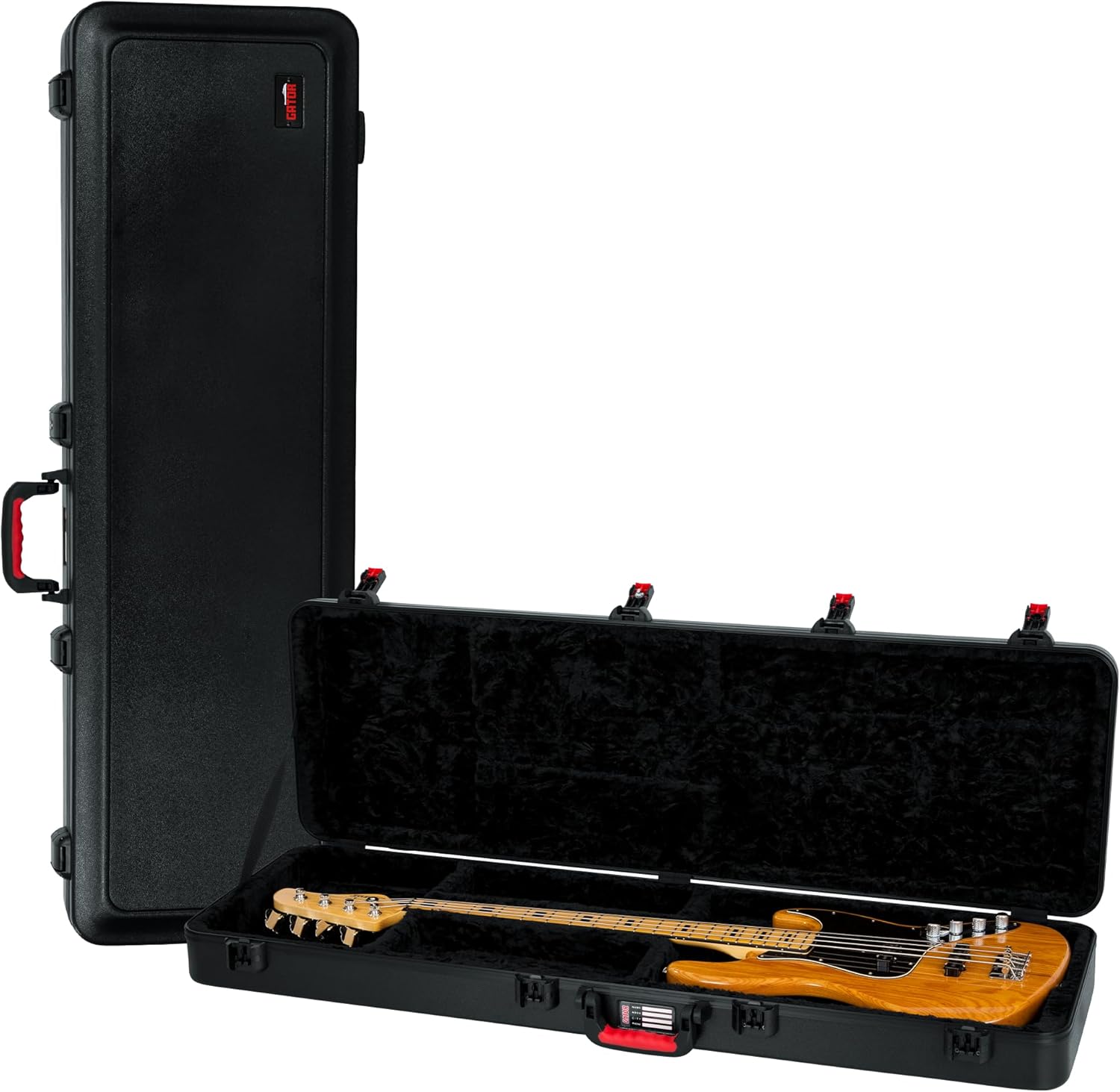 Gator Molded Flight Case for Bass Guitar with TSA Lock