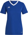 adidas Women's Entrada 22 Jersey - Lightweight Soccer V-Neck