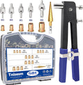 Rivet Nut Tool Kit 501Pcs Metric Rivnut Kit - Professional Hand Press