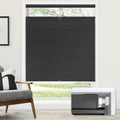 Cordless Cellular Shades 44in x 64in Black - No Tools TDBU Blackout