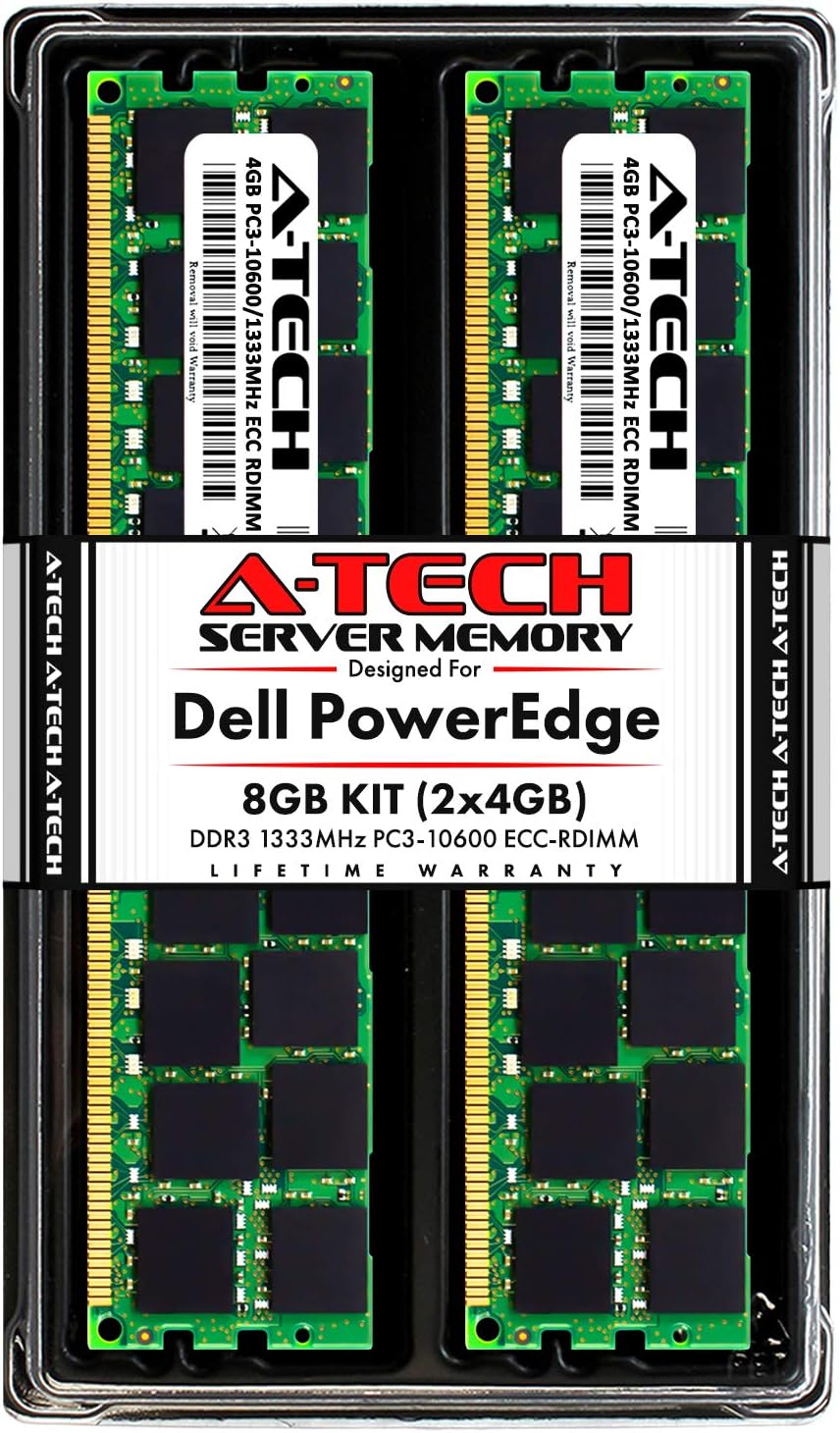 8GB DDR3 RAM Upgrade for Dell PowerEdge Servers - A-Tech