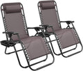 Devoko Patio Zero Gravity Chair Outdoor Reclining Chair Set of 2