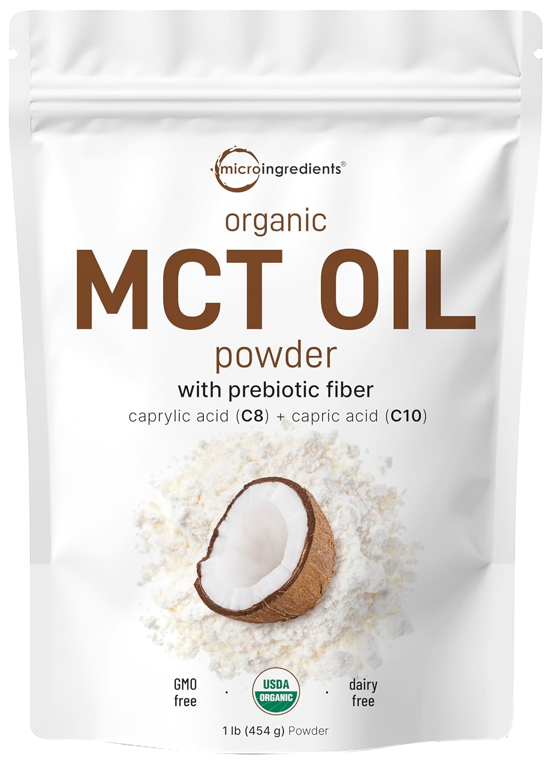 Organic C8 MCT Powder: Fast Body & Brain Fuel