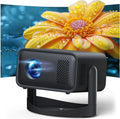 Projector for Bedroom Portable Projector with WiFi 6 and Bluetooth