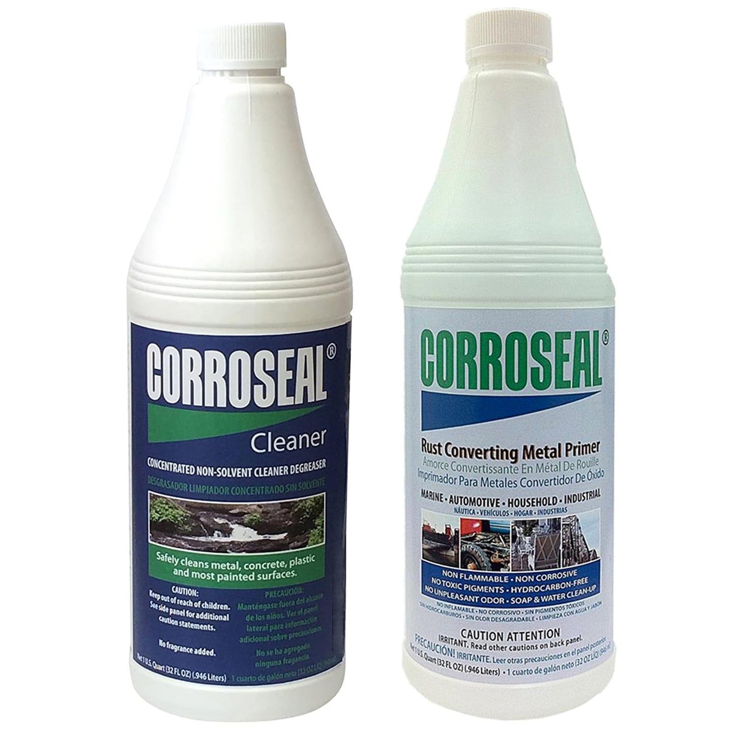 Water-Based Rust Converter & Metal Primer Kit for Restoration
