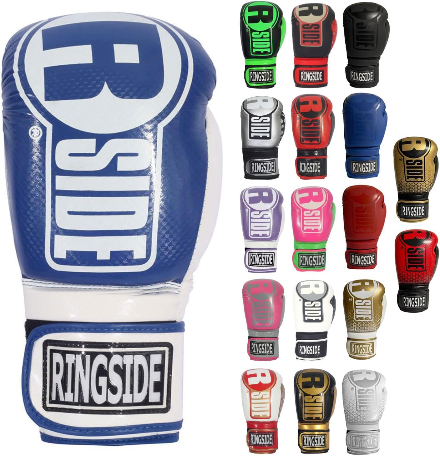 Ringside Apex Bag Gloves with Secure Wrist Support for Boxing