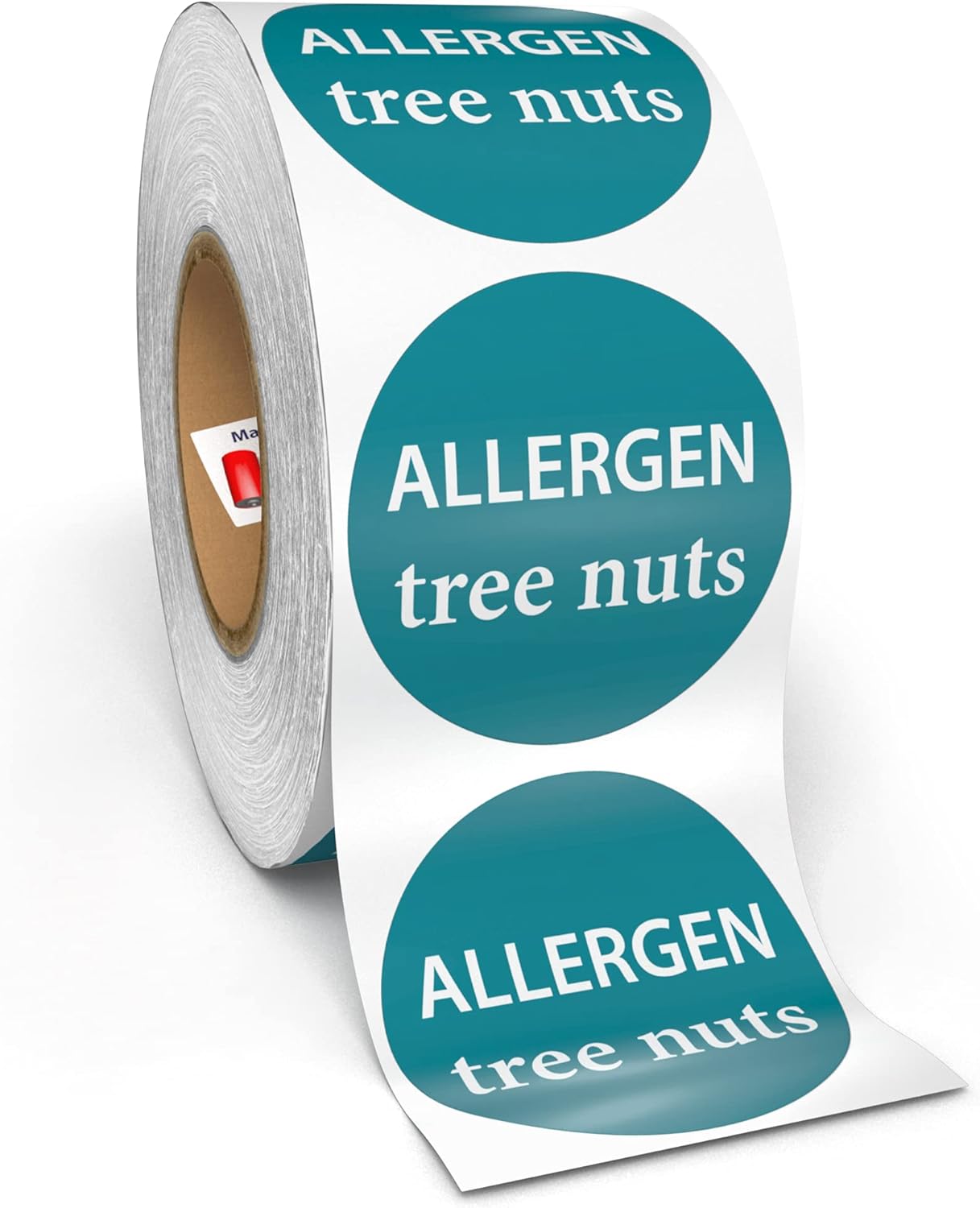 Kenco Allergen Warning Stickers - Essential Allergy Labels for Safety
