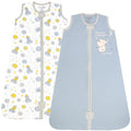 0-6 Months Organic Cotton Sleep Sack 0.5 TOG - Easy Two-Way Zipper