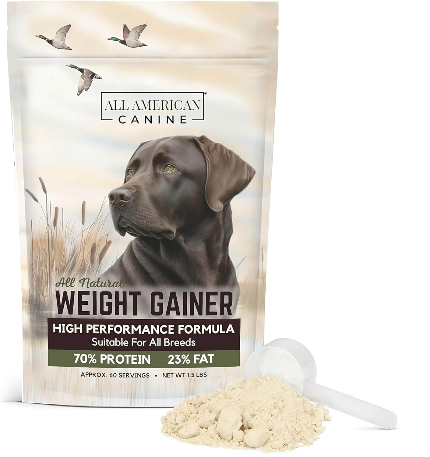 Dog Weight Gainer High Calorie Supplement for Rapid Weight Gain