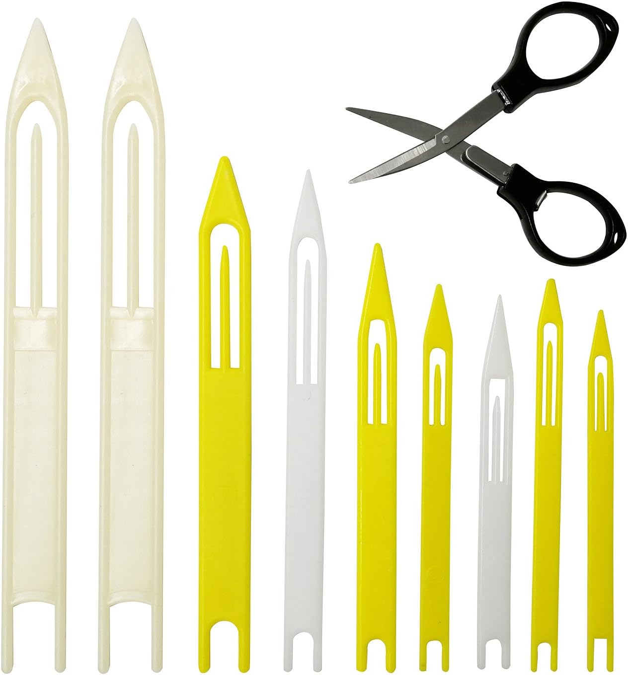 Mimilure Fishing Net Repair Kit: 9pcs Shuttle Set for Seamless Fixes