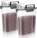 5-7Lbs Cat Dog Storage Container - Airtight 5L Kibble Dispenser