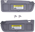 NHILES Atlas Gray Sun Visor for Honda Civic 2006-2011 - Direct Replace