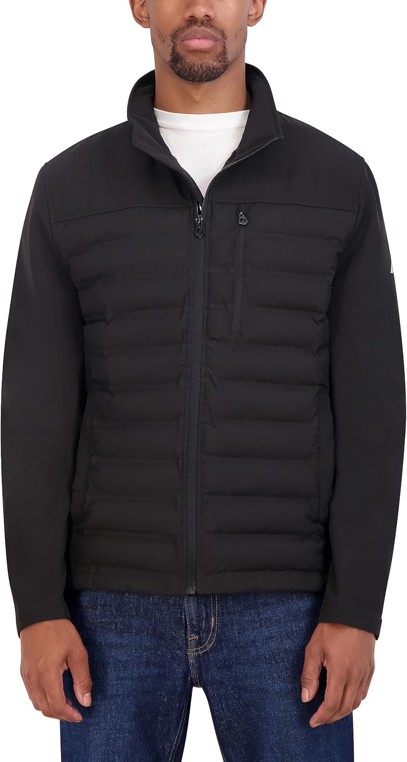 Nautica Men's Tech Shell Jacket - All-Weather Performance