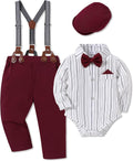 Baby Boy Gentleman Outfit 0-18M - Newborn Tuxedo Style