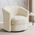 Swivel Sherpa Accent Chair - Cozy & Stylish