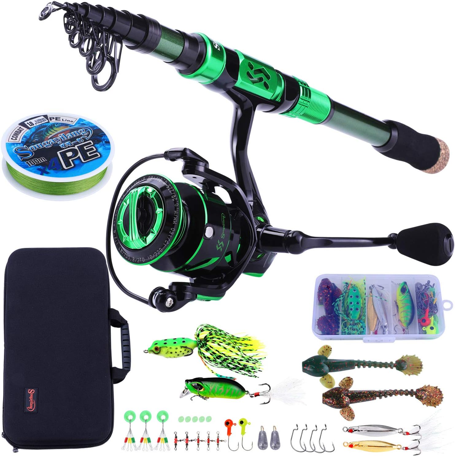 Sougayilang Fishing Rod and Reel Set for All Your Fishing Needs