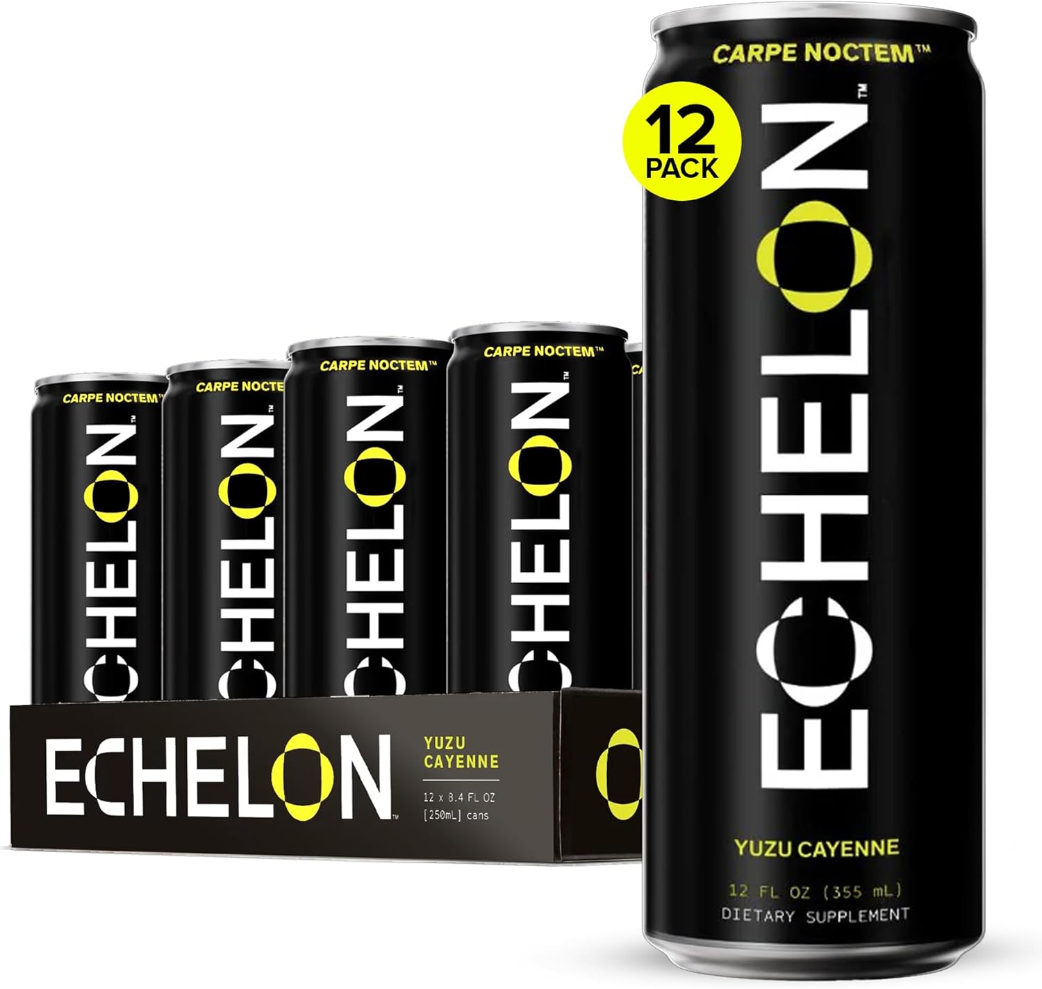 Echelon Pre-Workout Energy Drink for Sustained Focus and Endurance