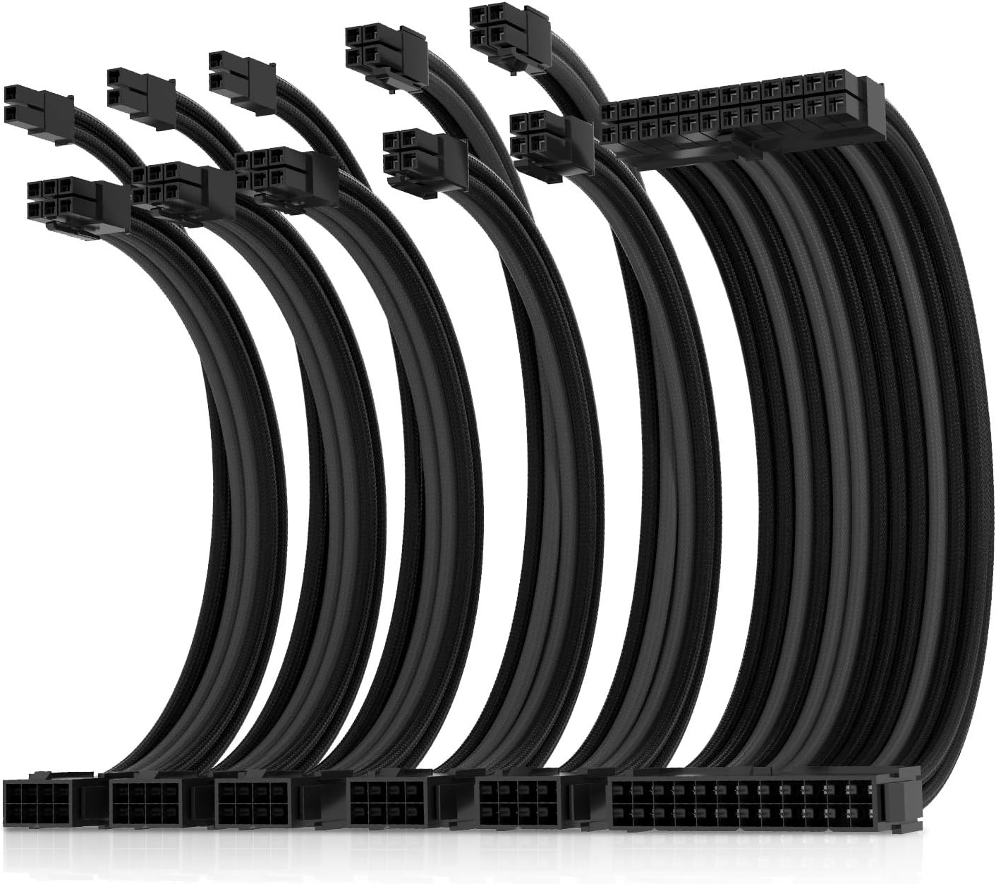 Asiahorse Power Supply Extension Cable Kit for Dual CPU Builds