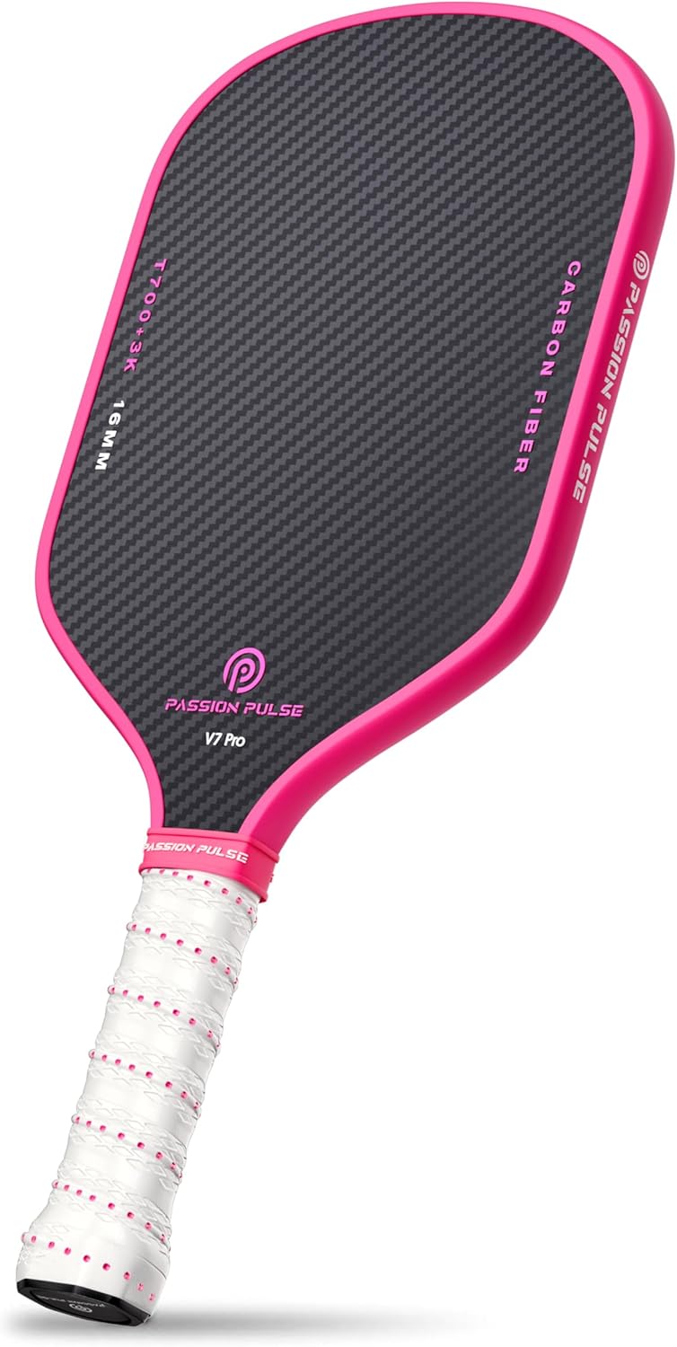 V7 Pro Pickleball Paddle with 3K Carbon Fiber for All Levels