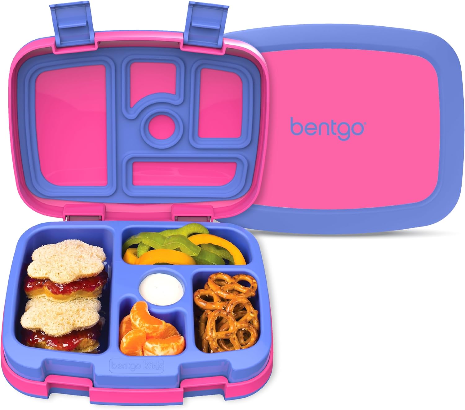 Bentgo Kids Bento-Style Lunch Box - Perfect for Ages 3 to 7