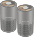 FULMINARE H13 True HEPA Air Purifier for Home - Quiet 2 Pack