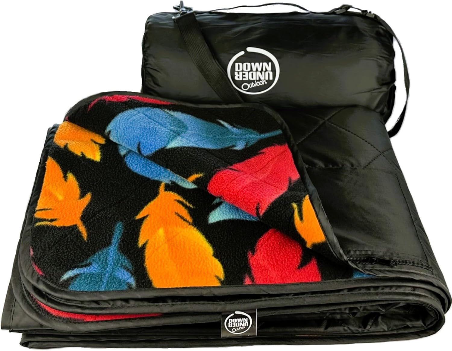 Large Waterproof Windproof Extra Thick Quilted Fleece Blanket