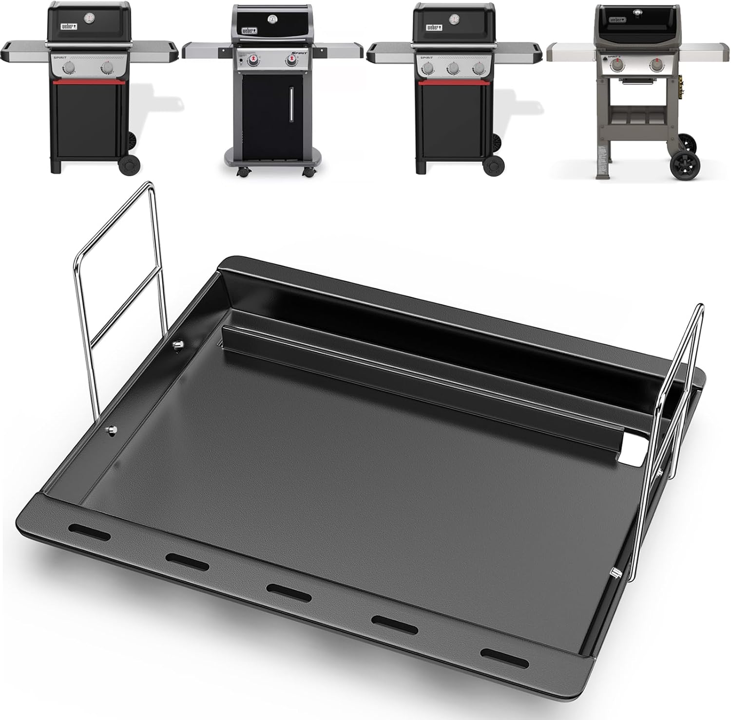 Utheer Ceramic Griddle Insert for Weber Spirit 200 Series BBQ