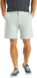 Nautica Mens 8.5ft Deck Short - Comfortable Stretch Cotton Fit