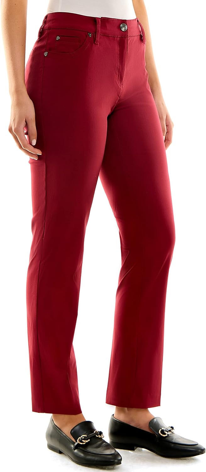 Zac & Rachel Women's Millennium Fabric Pant for Flattering Fit