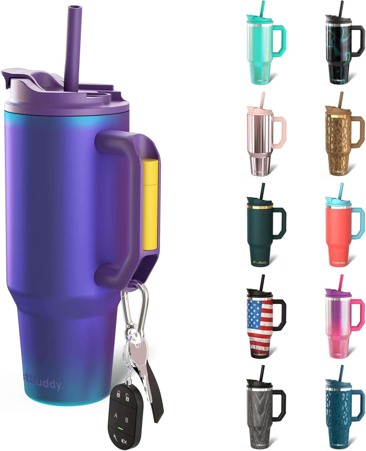 Frost Buddy Thicc Buddy 40 oz Stainless Steel Tumbler for Travel