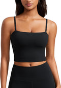 CRZ YOGA Butterluxe Cami Longline Sports Bra - Soft Light Support Bras