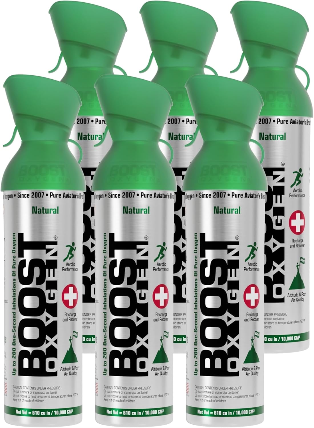 Boost Oxygen Large Natural 10L Canister for Health & Recovery