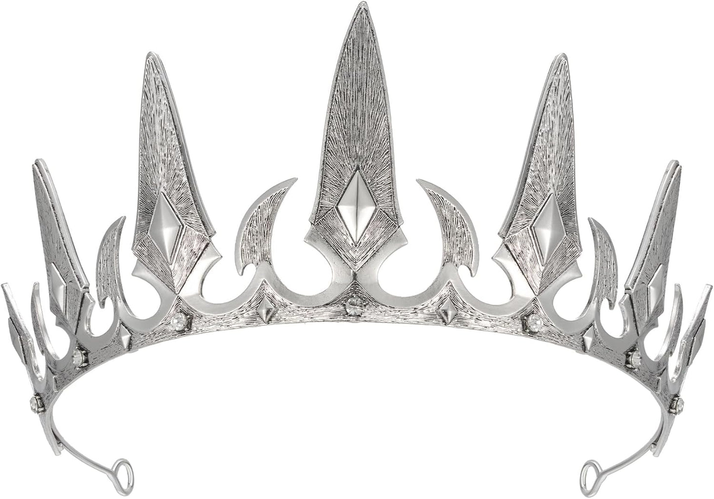 Gothic Crowns for Women - Queen Tiara for Halloween Parties