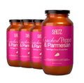 Cracked Pepper and Parmesan Pink Sauce (4 Jars) - Thick & Creamy