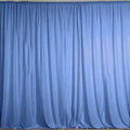 lovemyfabric 100% Polyester Window Curtain 58in x 108in - Light Blue
